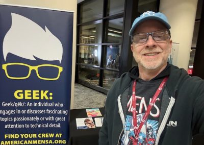 David Leavitt at Comicon 2025 in KCMO