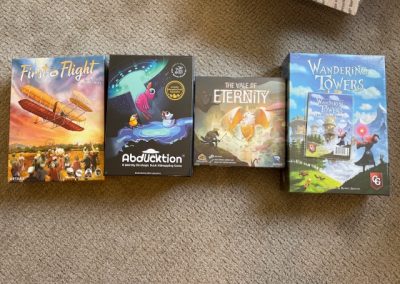 A variety of Mensa Games 2025