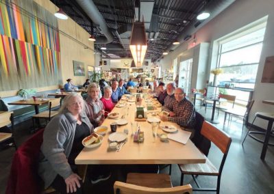 Ethnic Eats met for lunch at Nour's