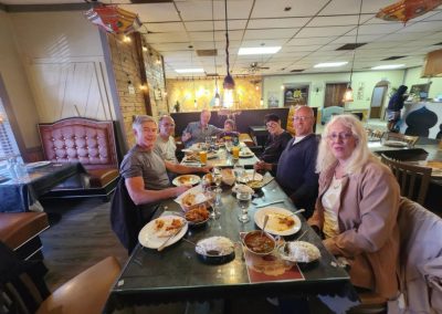 Ethnic Eats met for lunch at Indian Mix Grill