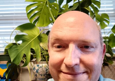 Headshot of 1st VP John West