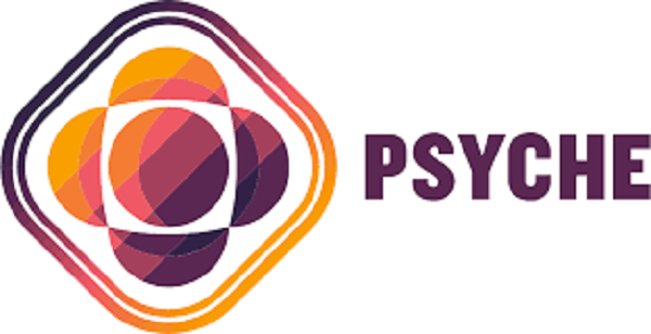Logo image for NASA's Psyche Mission